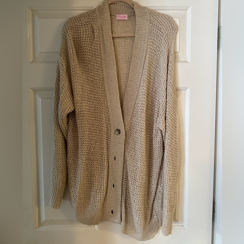 Knit cardigan